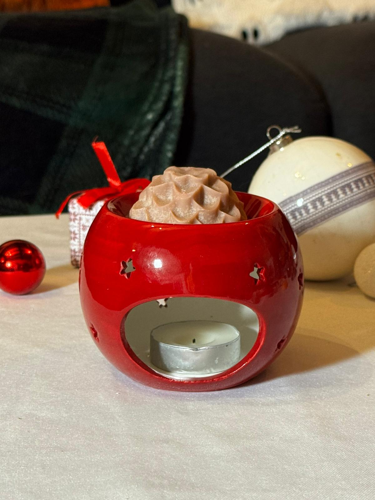 Brûle-parfum Boule de Noël