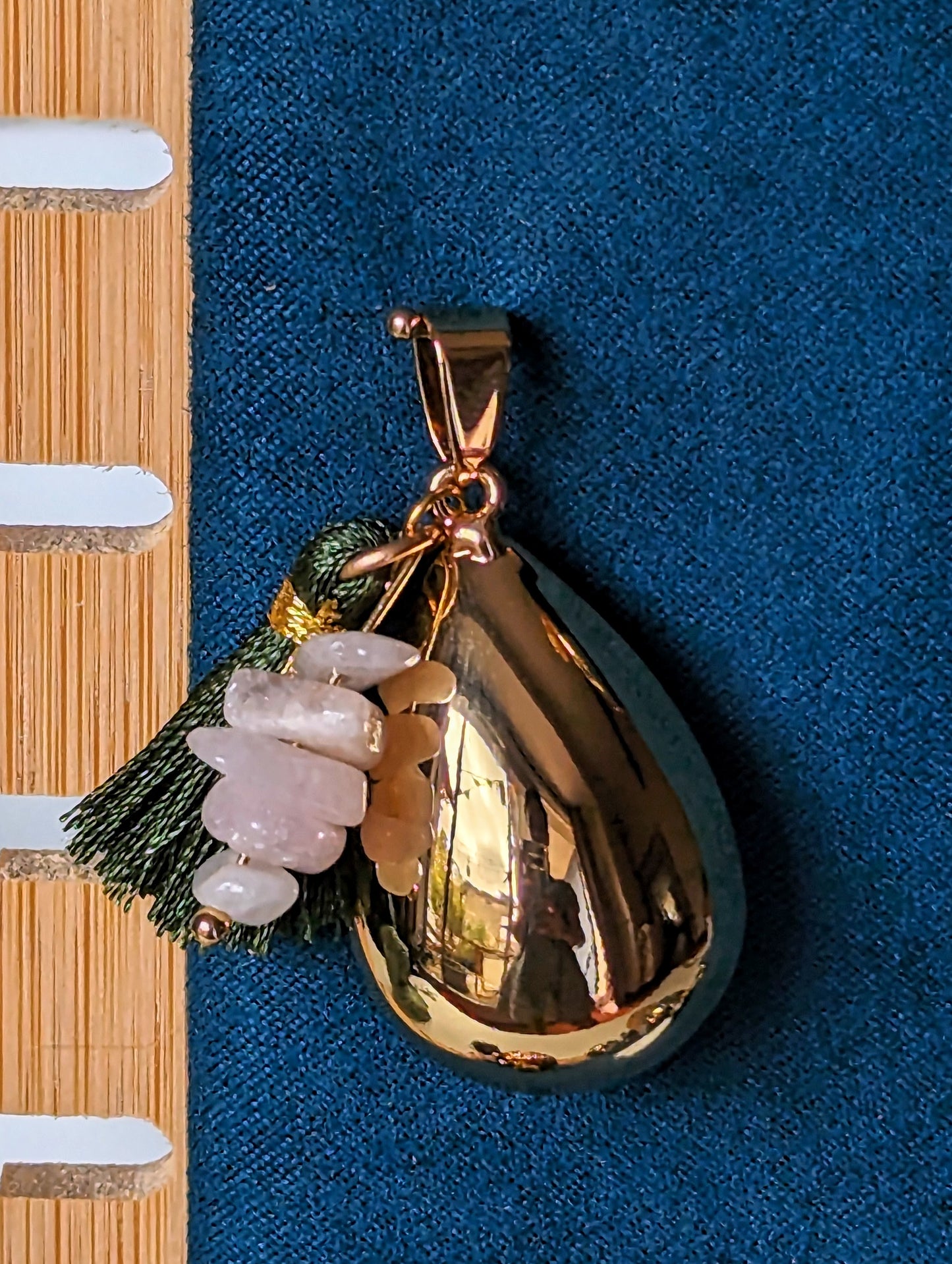 Bola Œuf d’Amour en Morganite – Bola de grossesse & collier d’harmonie