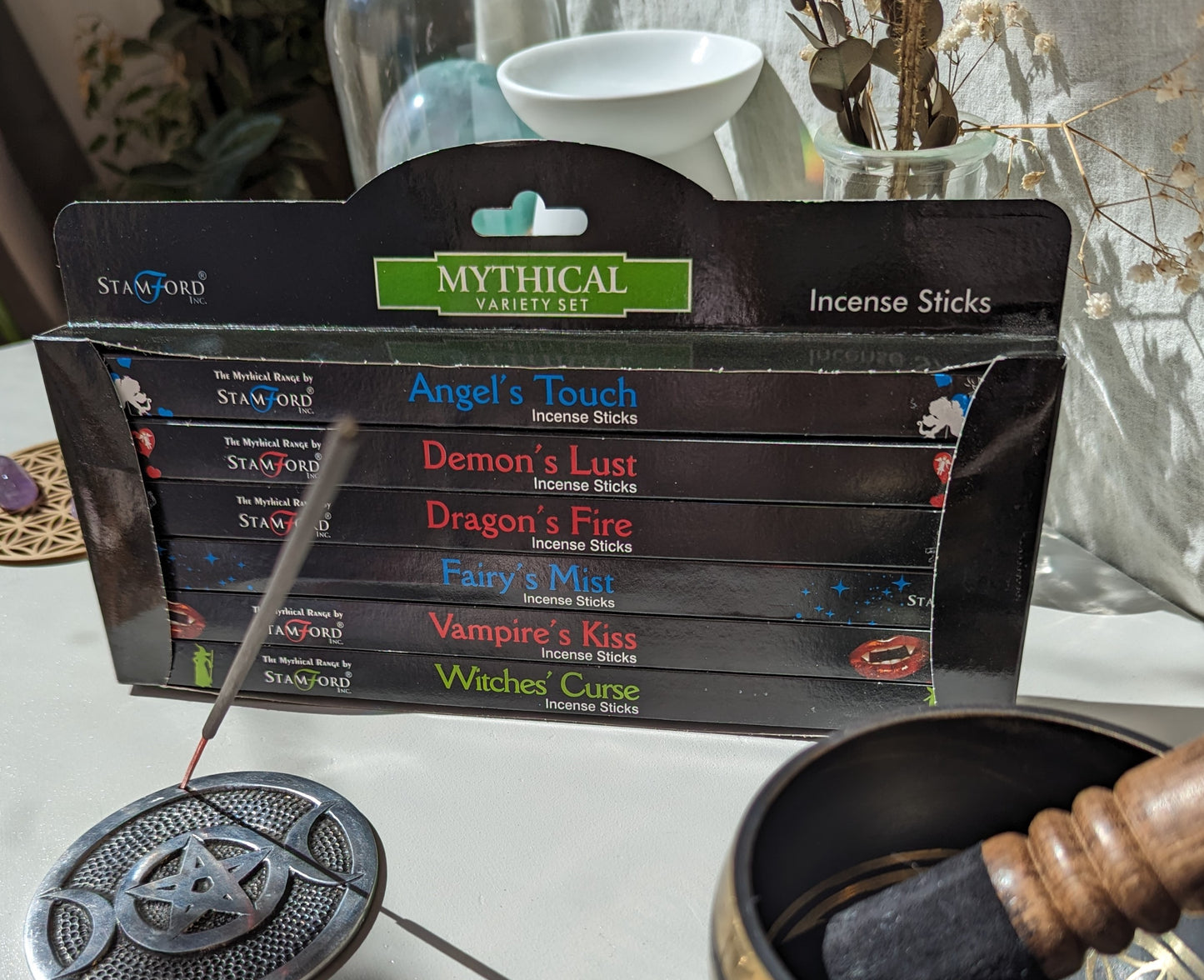 Coffret d'encens créatures mythiques