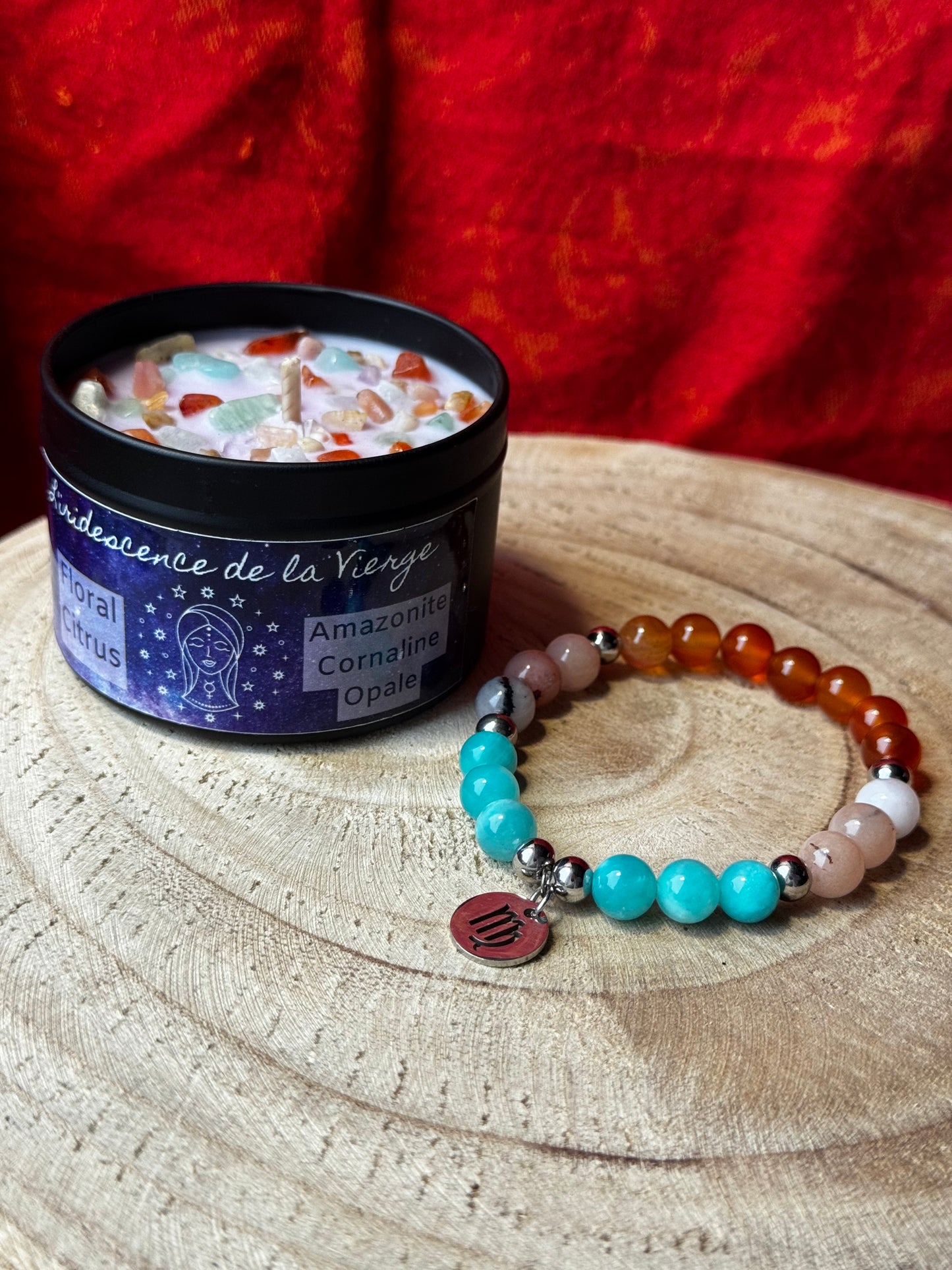 Bougie L'iridescence de la Vierge (23 août - 22 septembre)