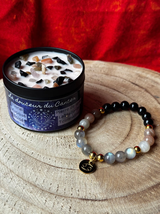 Bracelet La douceur du Cancer (21 juin - 22 juillet)