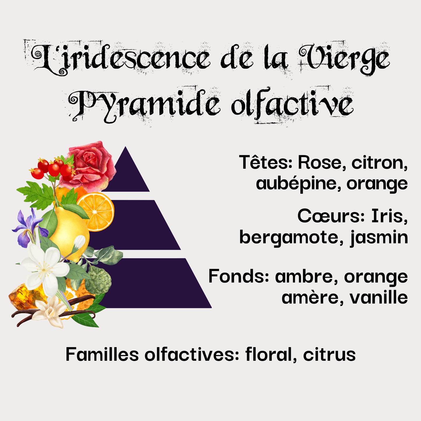 Bougie L'iridescence de la Vierge (23 août - 22 septembre)