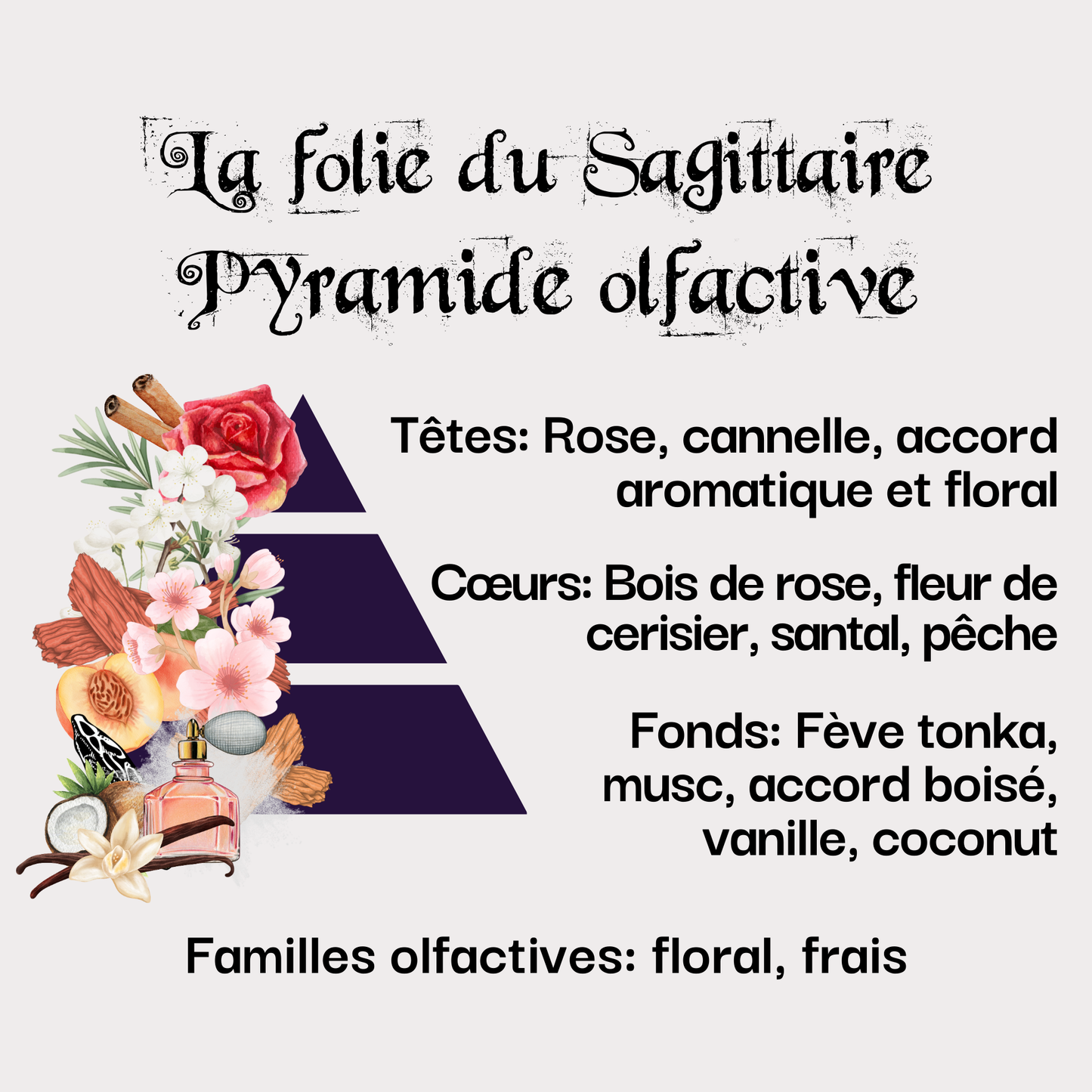 Bougie La folie du Sagittaire (22 novembre - 21 décembre)