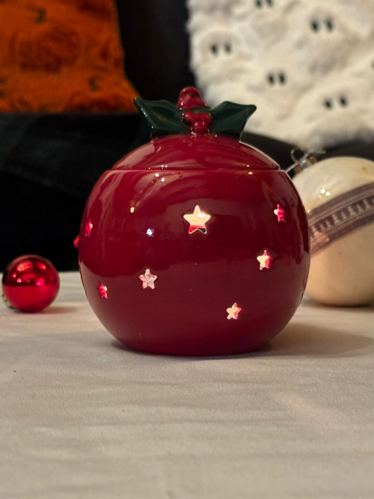 Brûle-parfum Boule de Noël