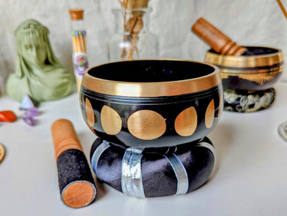 Bol tibétain phases de la Lune