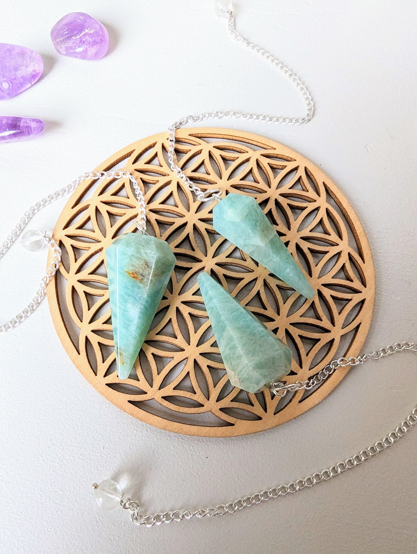 Pendule en amazonite