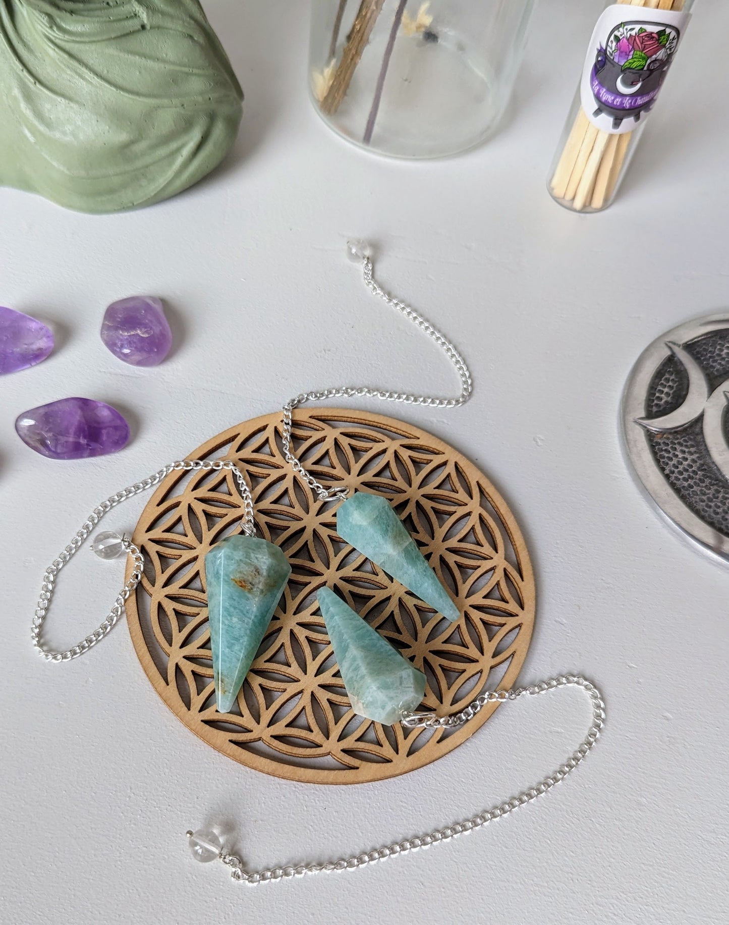 Pendule en amazonite