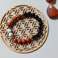 Bracelet ambition en jaspe rouge, howlite et onyx