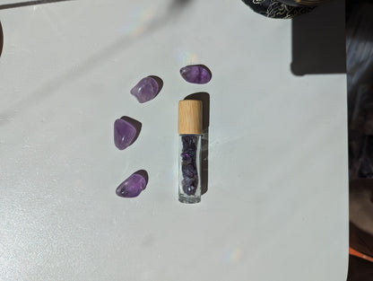Roll‑on antistress Améthyste – Relaxation & intuition