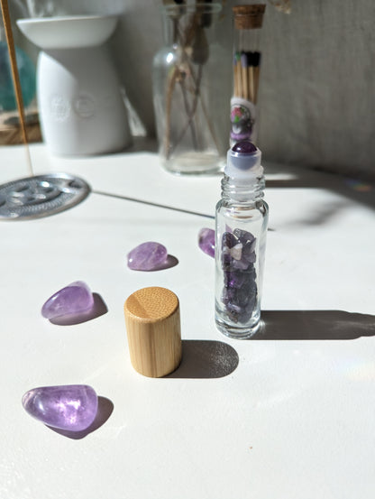 Roll‑on antistress Améthyste – Relaxation & intuition