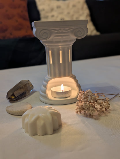 Brûle-parfum Colonne Grecque