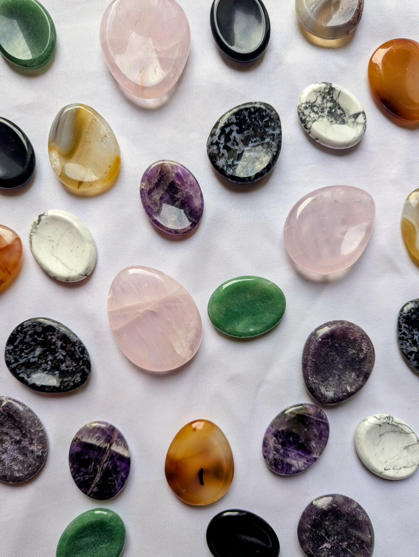 Galet anti‑stress Aventurine Verte – Apaisement & harmonie