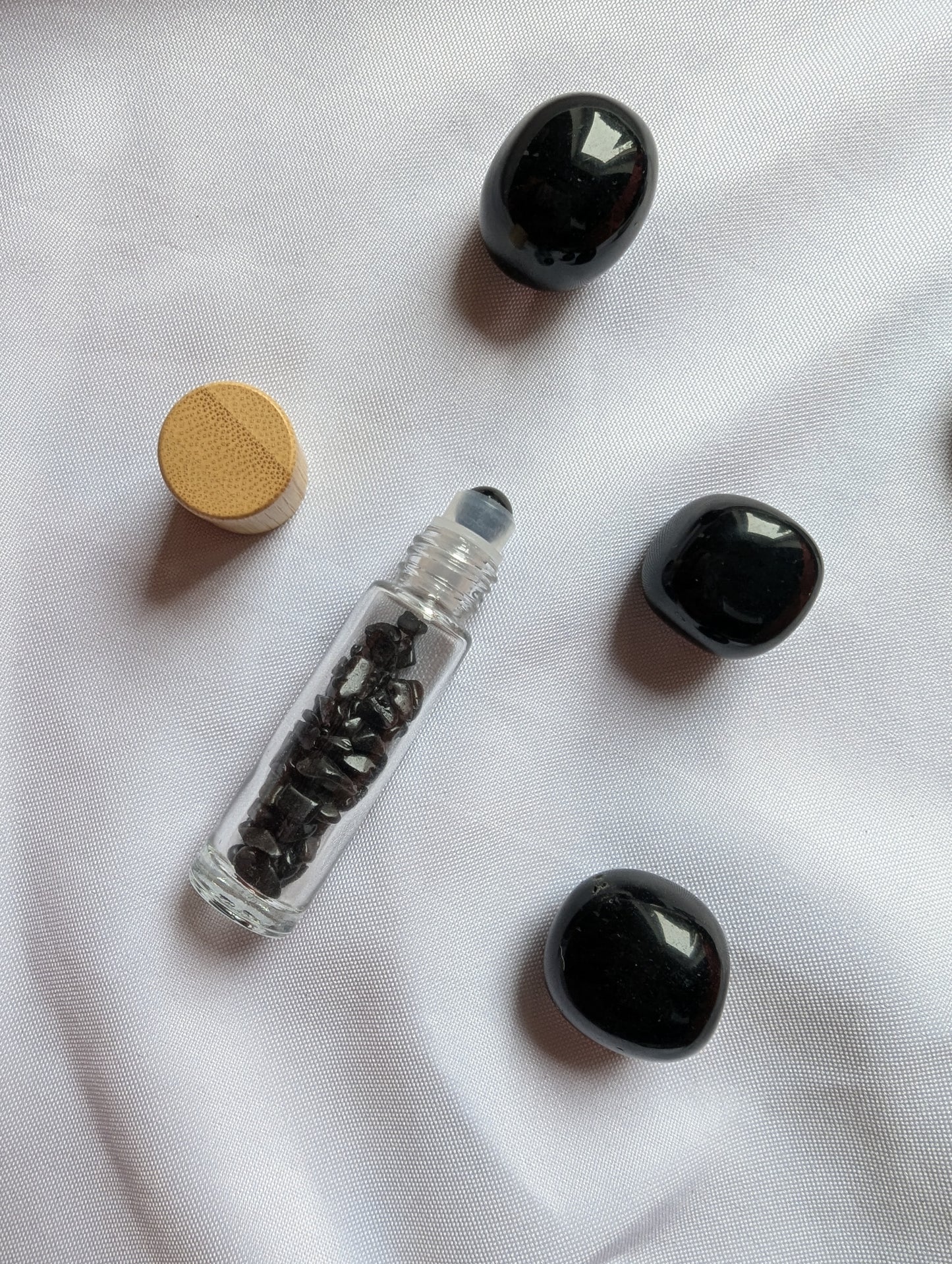 Roll‑on protection tourmaline noire – Anti‑ondes & protection