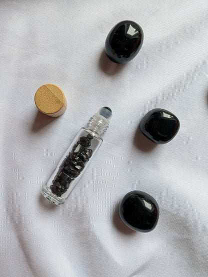 Roll‑on protection tourmaline noire – Anti‑ondes & protection