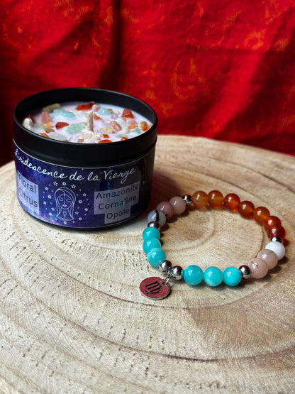 Bougie L'iridescence de la Vierge (23 août - 22 septembre)