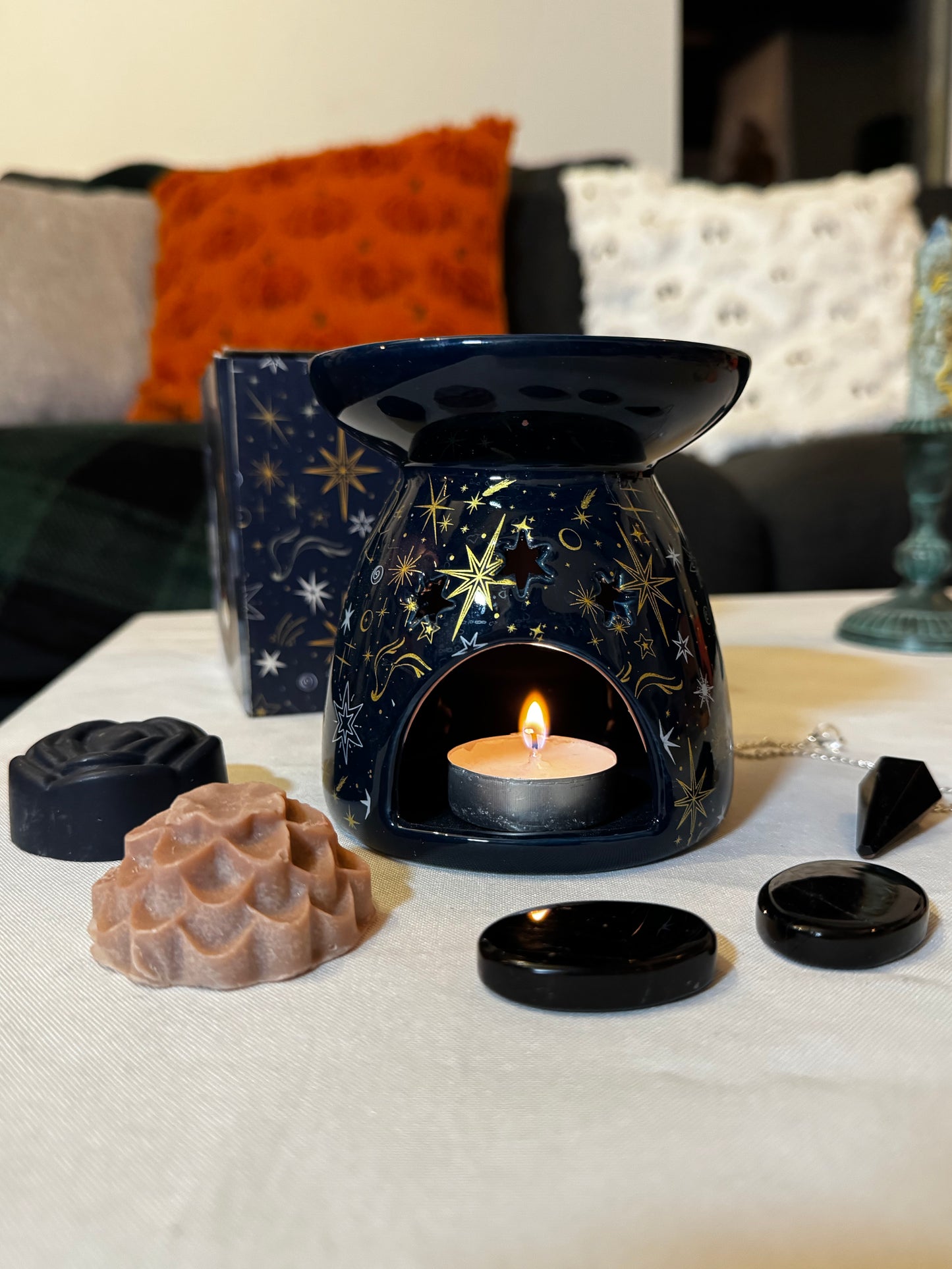 Brûle-parfum nuit enchantée