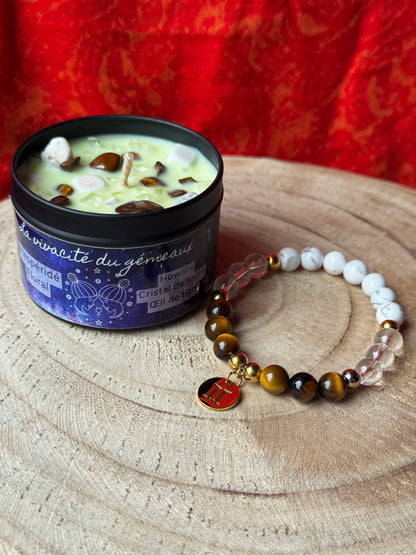 Bracelet La vivacité du Gémeaux (21 mai - 20 juin)