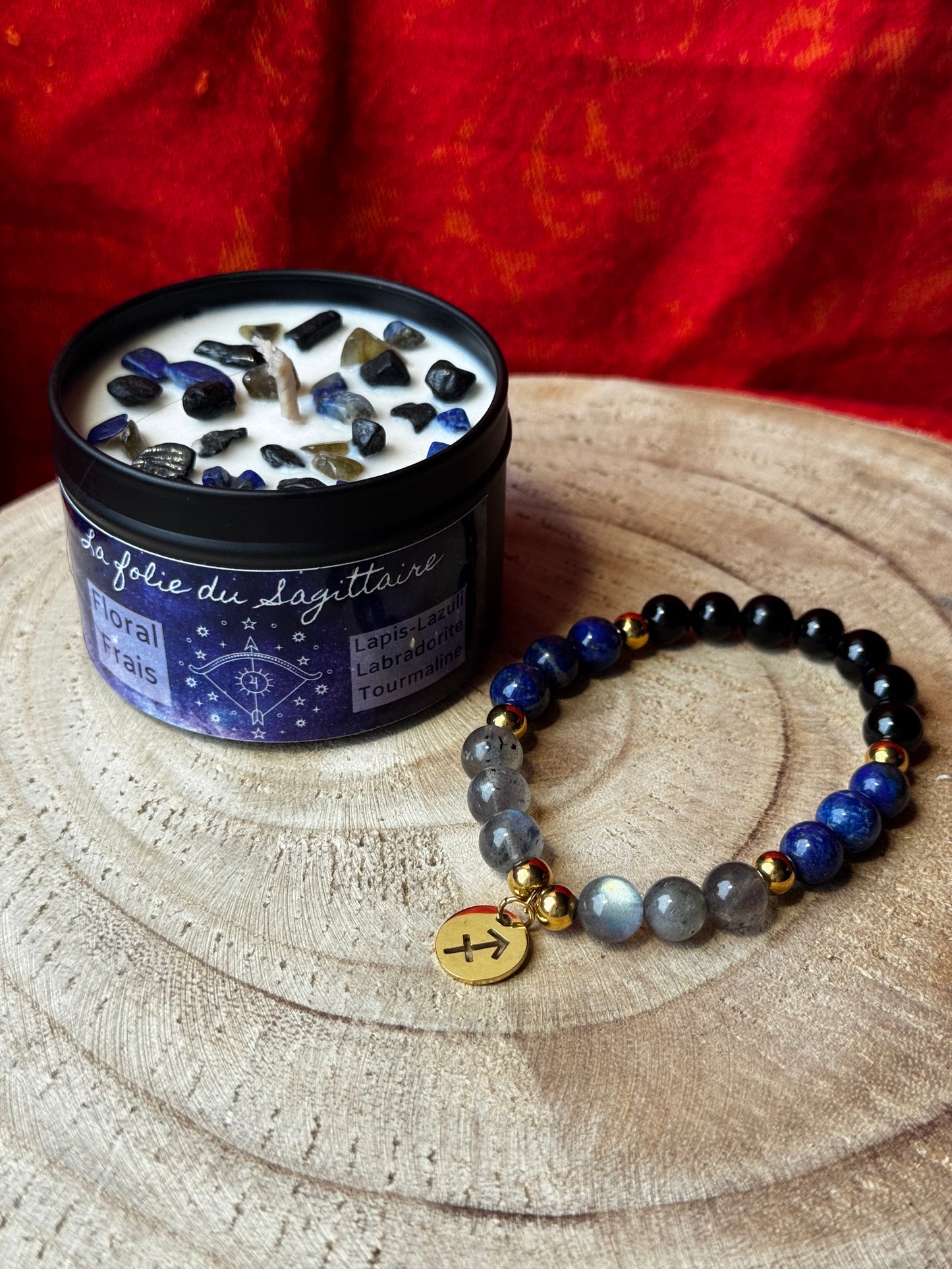 Bougie La folie du Sagittaire (22 novembre - 21 décembre)