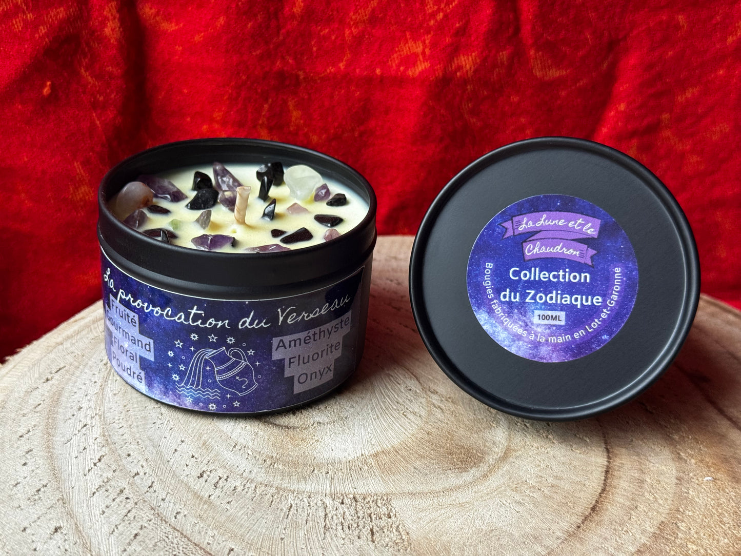 Bougie La provocation du Verseau (20 janvier - 18 février)