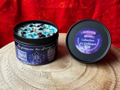 Bougie La passion du Scorpion (23 octobre – 21 novembre)