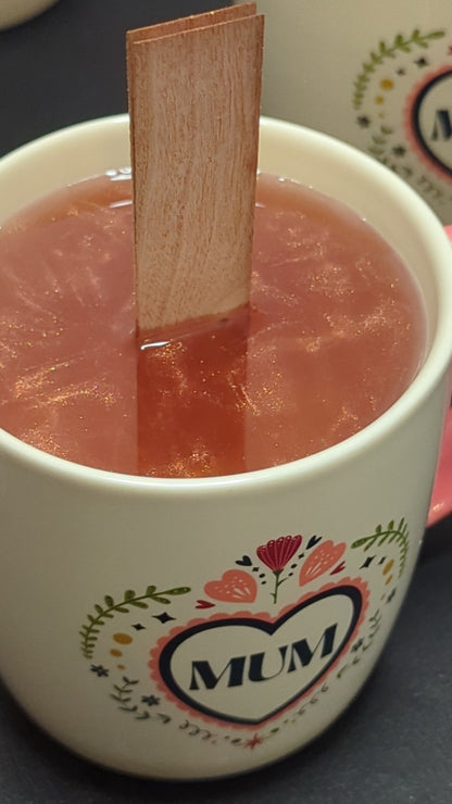 Bougie Mug "Maman Badass" – Féminisme, Amour & Pouvoir - Fête des Mères